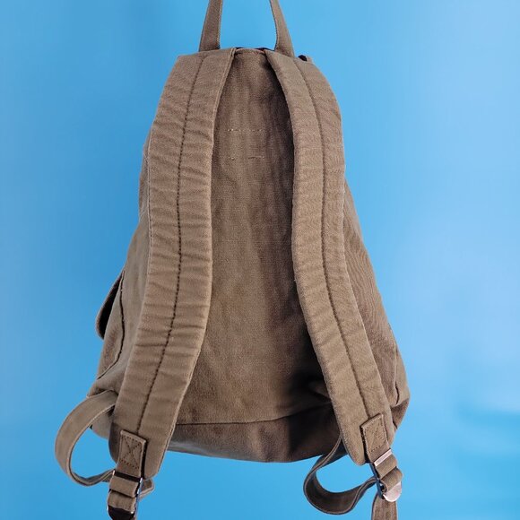 🏄‍♀️ Vintage Roxy Canvas + Flannel Backpack - Picture 7 of 13